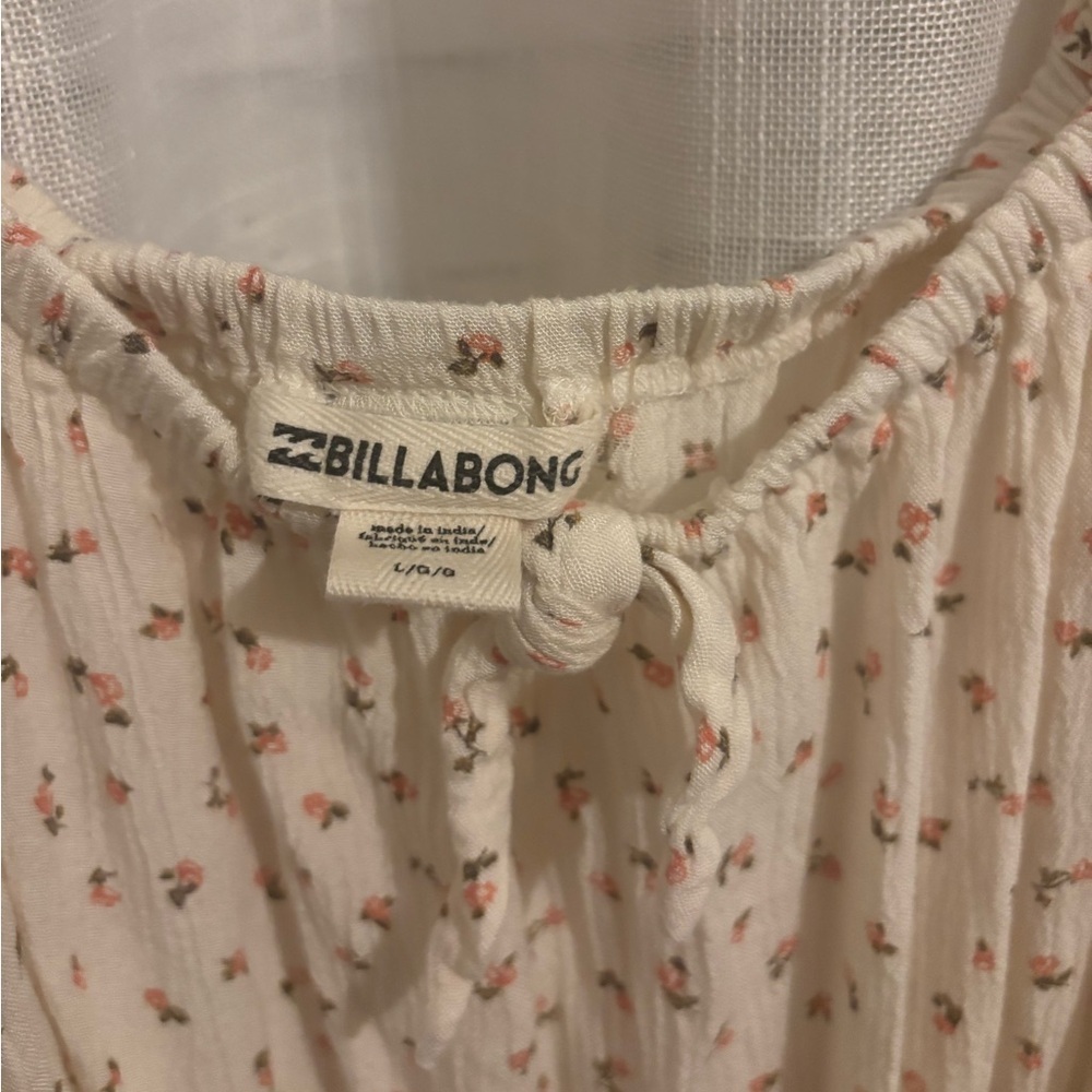 Billabong Floral Peasant Blouse - Picture 4 of 5